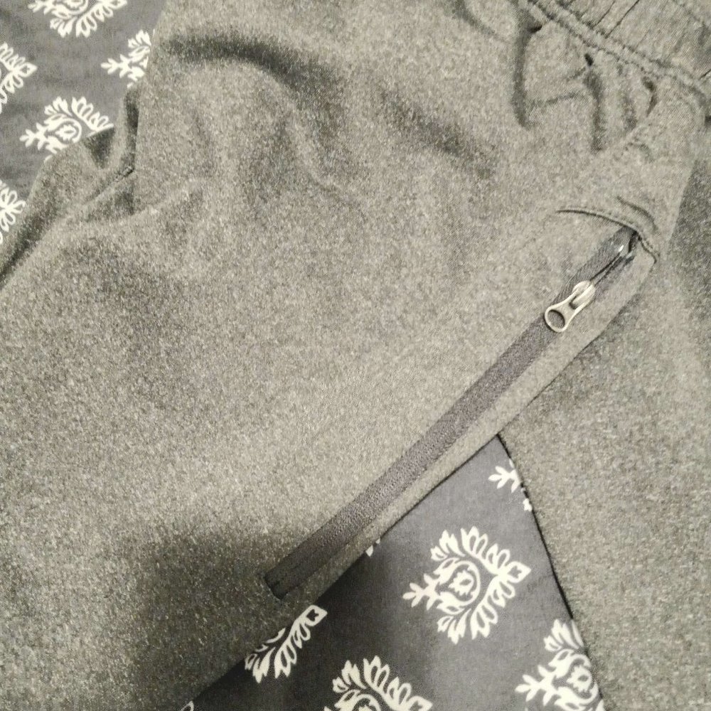 grey jockey sweatpants, size small